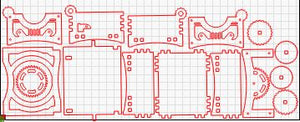 Getriebebox 3 mm