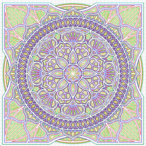 Mandala Flor Multilayer