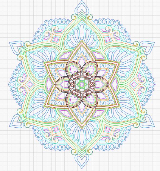 Mandala 10 Multilayer