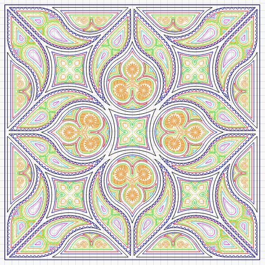 Mandala Oriental Multilayer