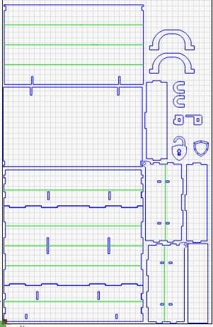 Schnapsgläser Box 3 mm