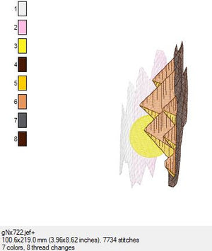 Die Pyramiden in 2 Größen