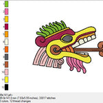 Ein wunderschönes Azteken Bild in 3 Größen