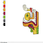 Ein wunderschönes Azteken Bild in 3 Größen